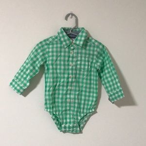 New carters collar shirt one piece